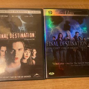 Final Destination 1 & 2 (DVDS)